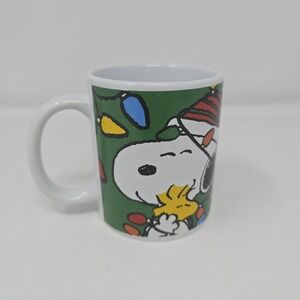 Peanuts Snoopy &‎ Woodstock Christmas Mug Galerie Mug